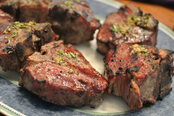 Lamb Chops with Rosemary and Garlic