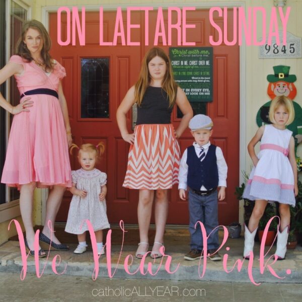 A Week Of Feasts and the Wearin’ o’ the Pink