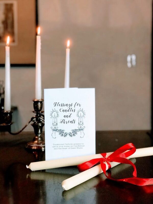 Celebrating Candlemas and St. Blaise in the Home
