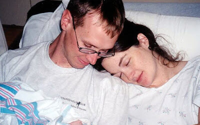 Birth Story Week: #1, in which I puke in a bush