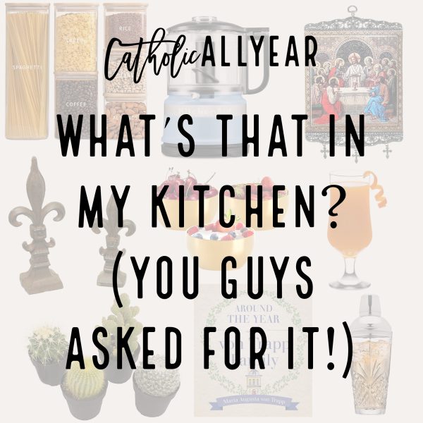 What’s That in My Kitchen? (You Guys Asked for It!)