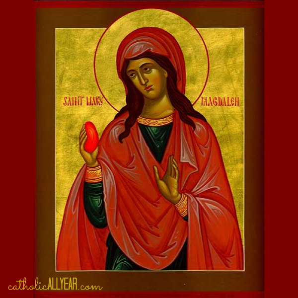 How to Dye Your Easter Eggs the Way Mary Magdalene Would Have Except Her Eggs Dyed Miraculously