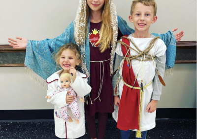 Immaculate Heart of Mary, Saint Sebastian, and Saint Gianna Molla