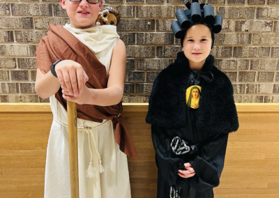 Saint Christopher and Saint Josephine Bakhita