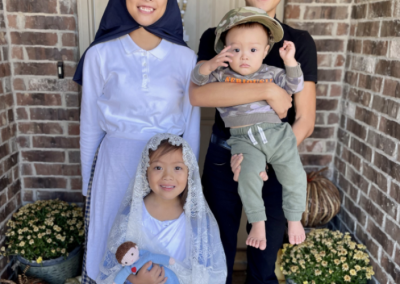 Saint Lucia, Saint Bercham, Blessed Mother, and Servant of God Fr. Kapaun